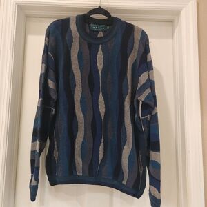 Tundra Canada Vintage 100% Cotton Grandpa Sweater Size XL